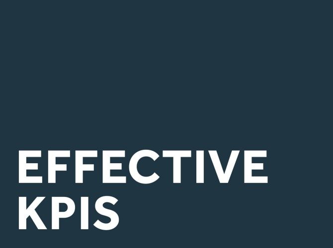 Effective KPIs